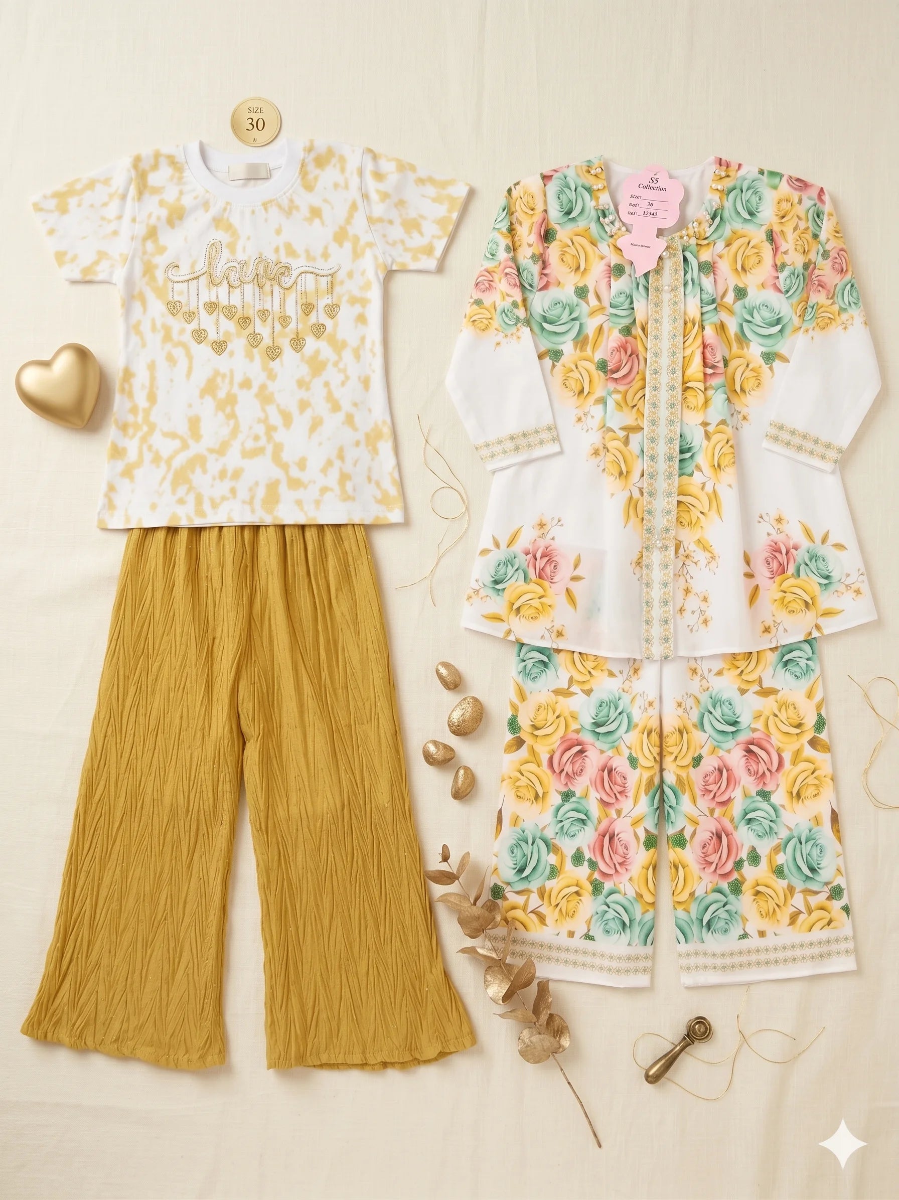 The Cuddle Cloud 2 outfits Summer Bundle | Girls' Premium Wardrobe